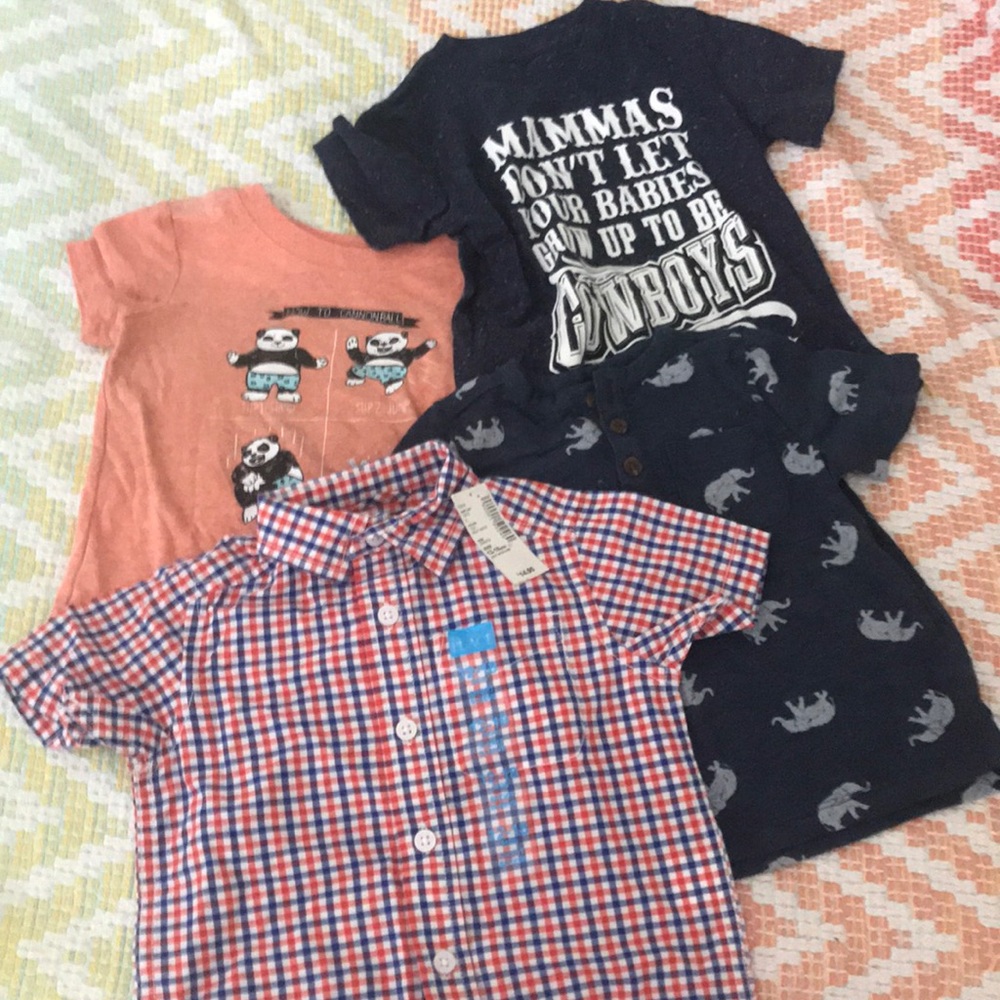 4 shirt bundle